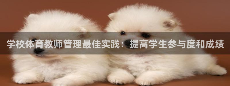 必一运动体育官网下载：学校体育教师管理最佳实践：提高学生参与