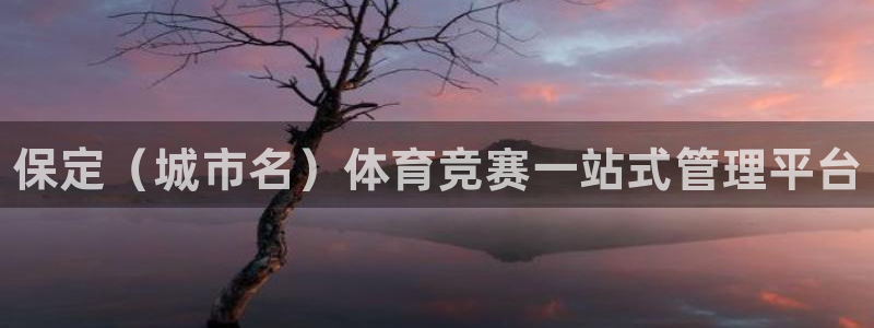 必一体育：保定（城市